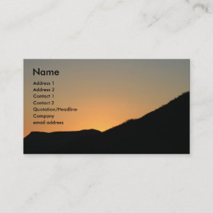 Carte De Visite j'irai deux heures