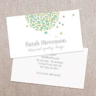 Carte De Visite Joaillerie mignonne Whimsical