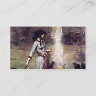 Carte De Visite John William Waterhouse - Le cercle magique