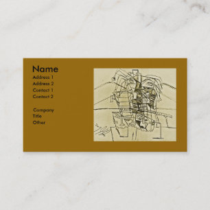 CARTE DE VISITE JOKER DU NEZ FAUCET