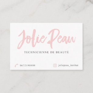 Carte De Visite Jolie P Custom Cards   Not Editable Template
