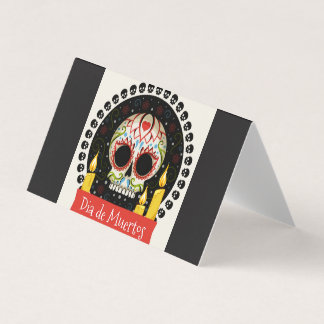 Carte De Visite Jour des morts