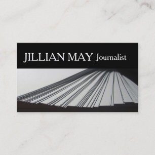 Carte De Visite Journaliste écrivain Médias Presse