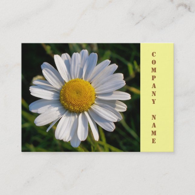 CARTE DE VISITE JOURNÉE FLEUR SAUVAGE (Devant)