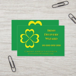 Carte De Visite Joyeuse Saint-Patrick!