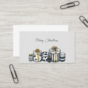 Carte De Visite Joyeux Cadeaux de Noël
