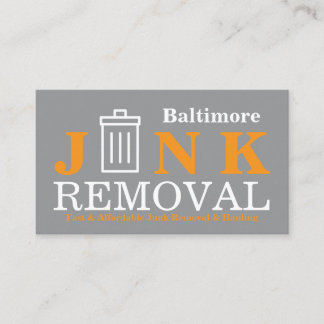 Carte De Visite Junk Removal & Hauling
