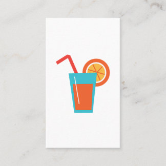 Carte De Visite Jus d'orange