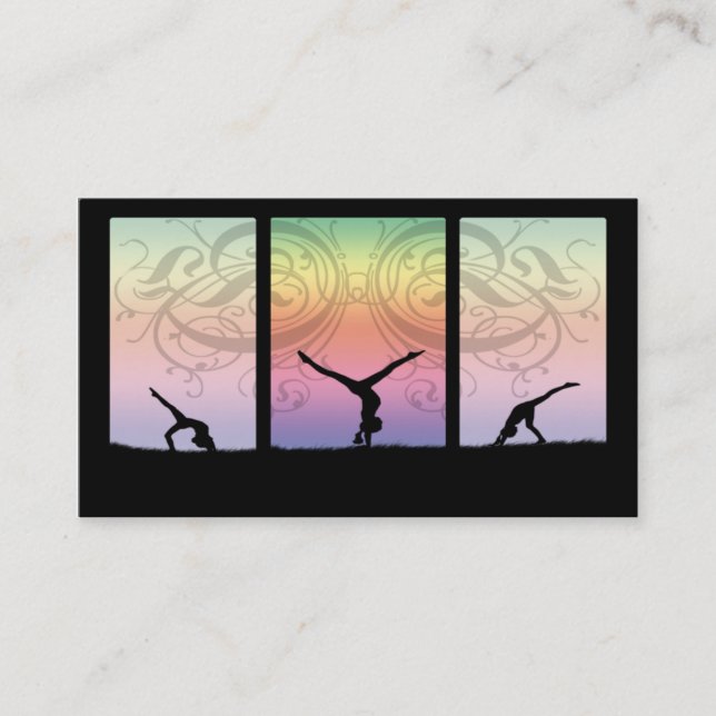 Carte De Visite Juste danse (Devant)