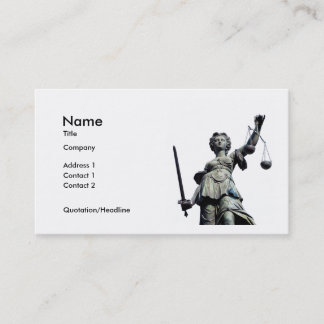 Carte De Visite Justice 01A