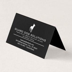 Carte De Visite K9 Entraînement des chiens