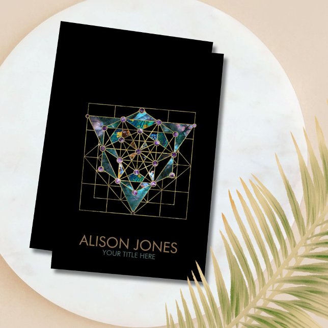 Carte De Visite Kabbalah L'Arbre de la Vie (Créateur téléchargé)