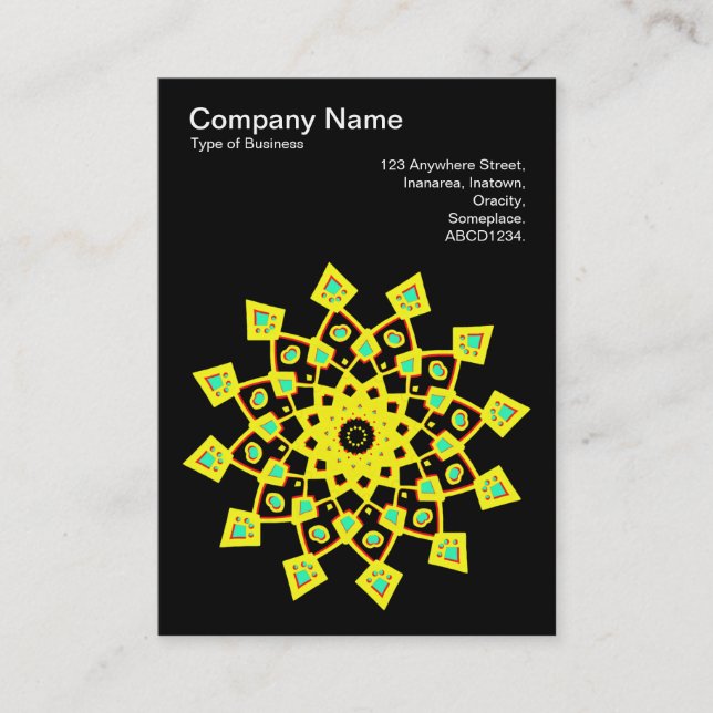 Carte De Visite Kaleidoscopic 110714(13) (Devant)