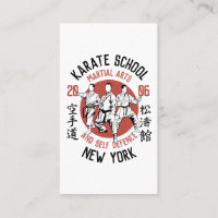 Karaté rouge blanc illustration cours d'arts marti