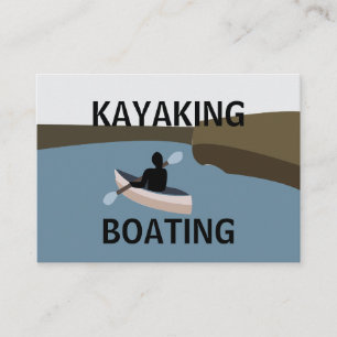 Carte De Visite Kayak Kayak Bateau