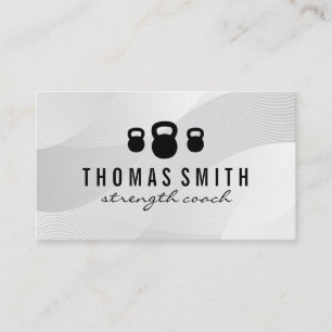 Carte De Visite Kettle Bell   Formateur personnel   Fitness