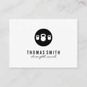 Carte De Visite Kettle Bell Personal Trainer