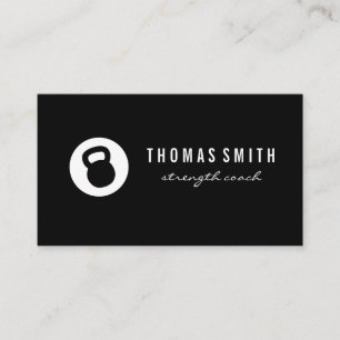 Carte De Visite Kettle Bell Personal Trainer