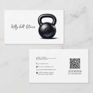 Carte De Visite Kettlebell Fitness Formation personnelle
