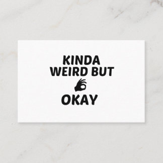 CARTE DE VISITE KINDA WEIRD MAIS OK DOIGT