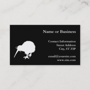 Carte De Visite Kiwi Bird