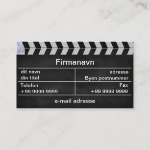 Carte De Visite klap Biograf