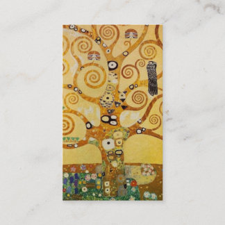 Carte De Visite Klimt Tree of Life
