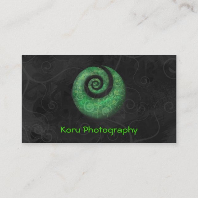 Carte De Visite Koru Photographie (Devant)