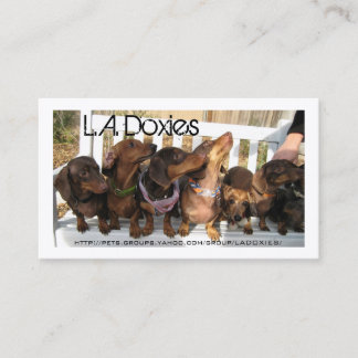 Carte De Visite L.A.Doxies [Lion+polie]