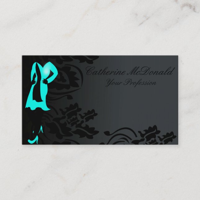 Carte De Visite La couture/façonnent/ouvrières couturières - (Devant)