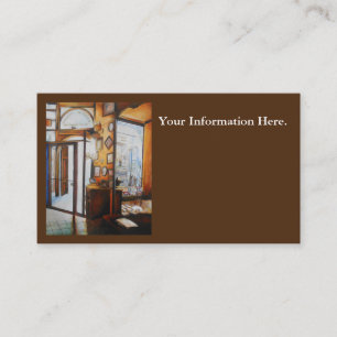 Carte De Visite La curiosité est l'outil du sage