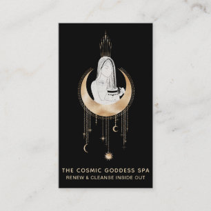 Carte De Visite *~* La déesse cosmique Lune Stars de l'eau Urn