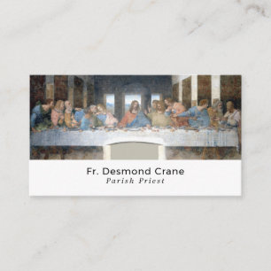 Carte De Visite La Dernière Cène, le christianisme, la religion