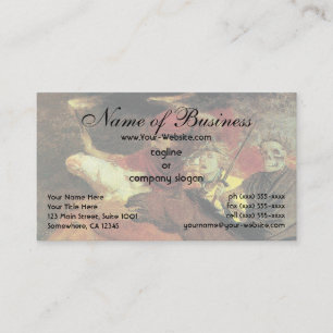 Carte De Visite La Guerre par Arnold Böcklin