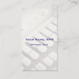 Carte De Visite La machine verticale de Steno verrouille le