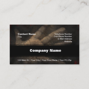 Carte De Visite La main de dessous