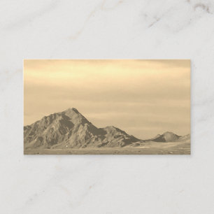 Carte De Visite La montagne du désert