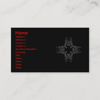 Carte De Visite La musique est ma religion