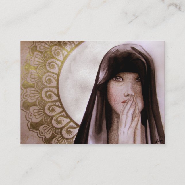 Carte De Visite La prière (Devant)