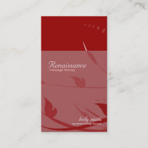 Carte de visite - la Renaissance