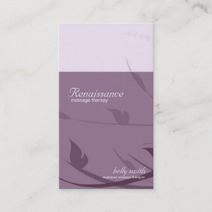Carte de visite - la Renaissance