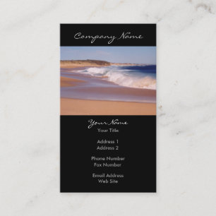 Carte De Visite La vie est une plage photo