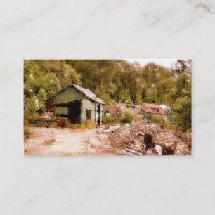 CARTE DE VISITE LA VIEILLE MINE D'OR