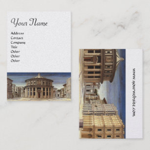 CARTE DE VISITE LA VILLE IDÉALE / RENAISSANCE ARCHITECTURE, ARCHIT