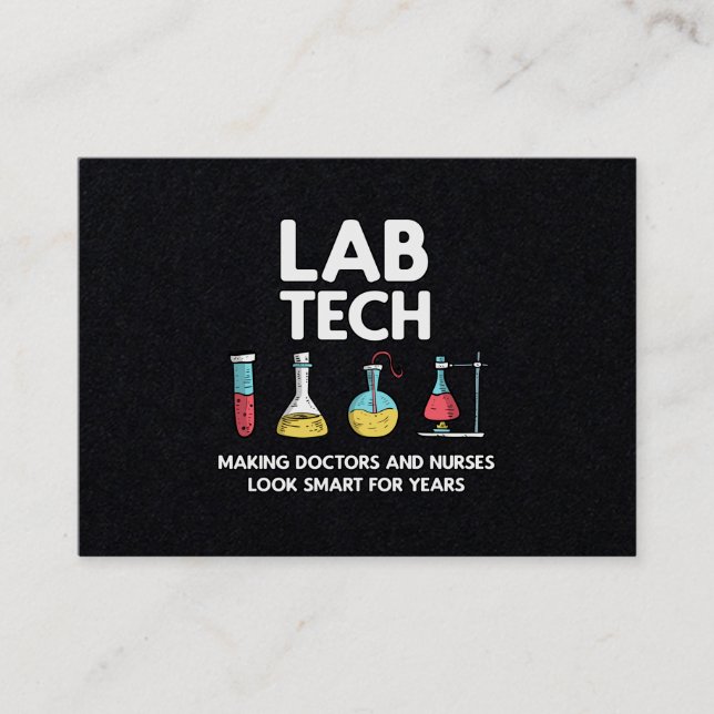 Carte De Visite Laboratoire des technologies de laboratoire (Devant)