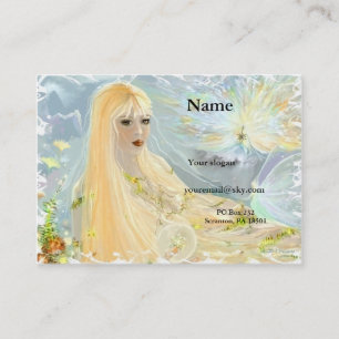 Carte De Visite Lady Autumn