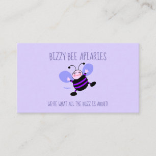 Carte De Visite Lady Beekeeper mignonne Abee humoristique apicultu
