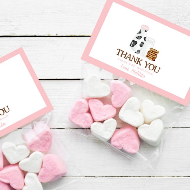 Carte De Visite Lait et biscuits Anniversaire fête préférée traite (Créateur téléchargé)