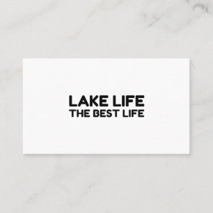 CARTE DE VISITE LAKE LIFE LA MEILLEURE VIE