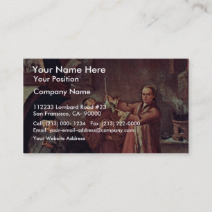 Carte De Visite L'alchimiste par Longhi Pietro (la meilleure